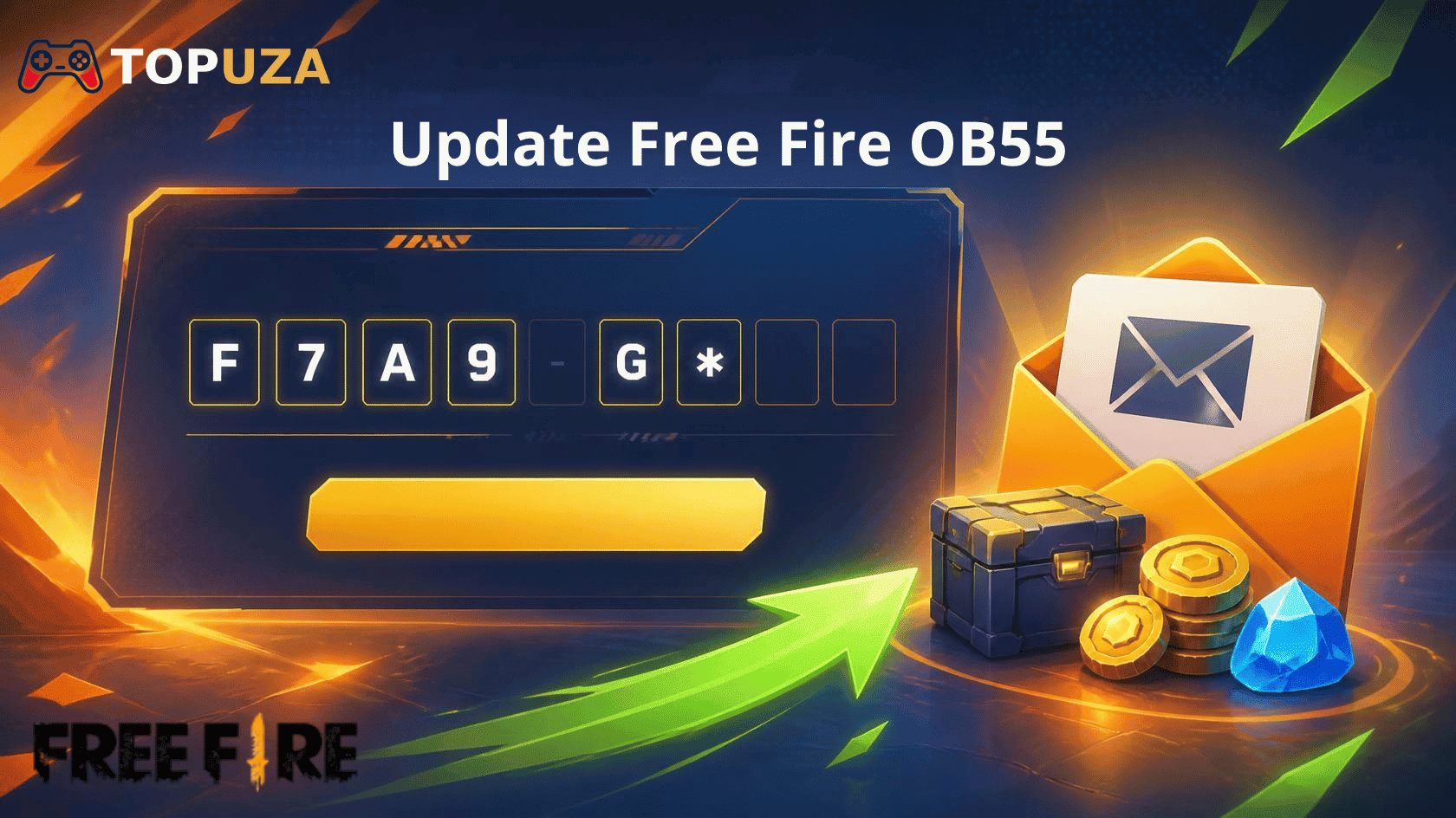 Perubahan gratis dan berbayar di update Free Fire OB55