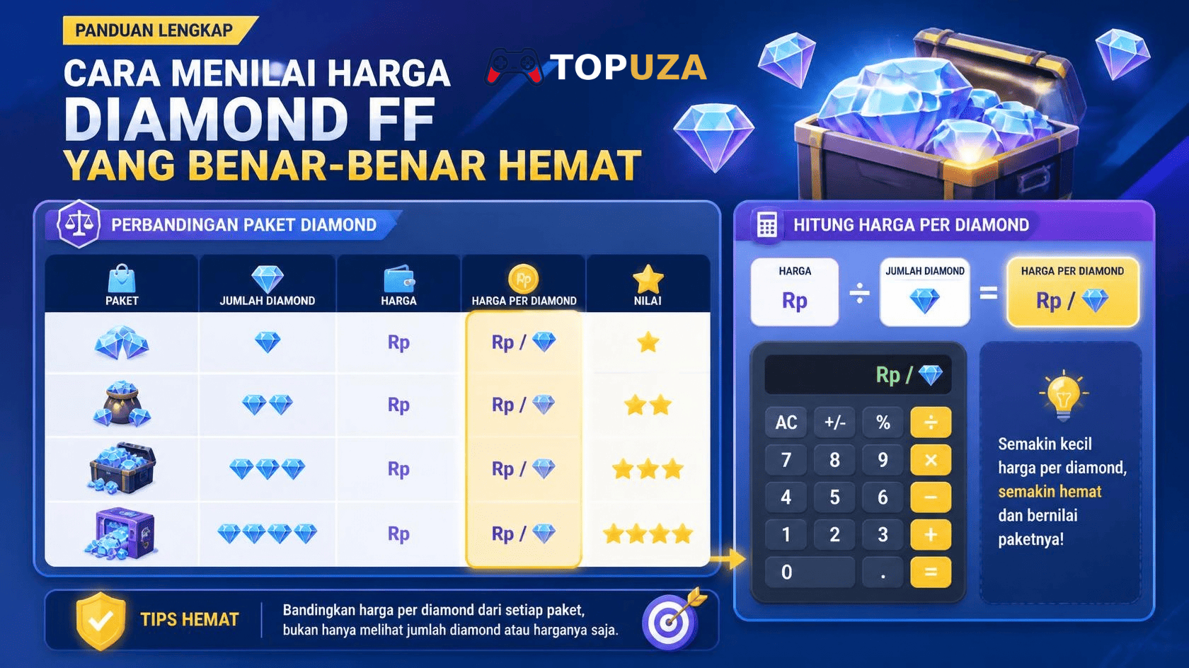 Cara top up diamond Free Fire murah dan aman