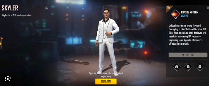 Deskripsi kemampuan karakter Free Fire